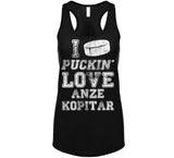 Anze Kopitar I Love Los Angeles Hockey T Shirt