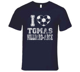 Tomas Hilliard Arce I Heart Los Angeles Soccer T Shirt