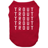Mike Trout X5 Trout Los Angeles California Baseball Fan T Shirt