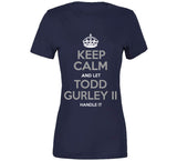 Todd Gurley II Keep Calm La Football Fan T Shirt