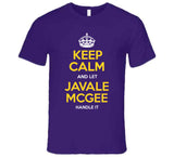 JaVale Mcgee Keep Calm Handle It La Basketball Fan T Shirt