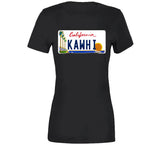 Kawhi Leonard California License Plate La Basketball Fan T Shirt