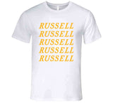 D'Angelo Russell X5 Los Angeles Basketball Fan V3 T Shirt