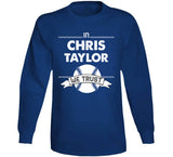 Chris Taylor We Trust Los Angeles Baseball Fan T Shirt