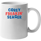 Corey Seager Freakin Seager Los Angeles Baseball Fan V2 T Shirt