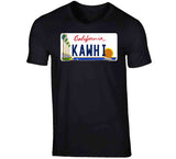 Kawhi Leonard California License Plate La Basketball Fan T Shirt