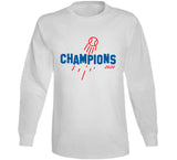 Champions World Champions Los Angeles Baseball Fan T Shirt