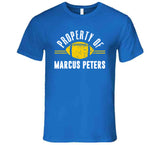 Property Of Marcus Peters La Football Fan T Shirt