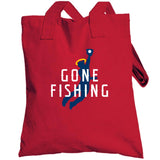 Mike Trout Gone Fishing Los Angeles California Baseball Fan T Shirt