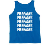 Freddie Freeman X5 Los Angeles Baseball Fan T Shirt