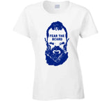 Fear The Beard Eric Weddle Los Angeles Football Fan Distressed T Shirt