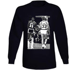 Showtime Lake Show Magic Johnson Larry Bird Legends Basketball Fan V2 T Shirt