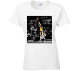 Lebron James Over Steph Album Parody La Basketball Fan T Shirt