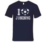 Juninho I Heart Los Angeles Soccer T Shirt