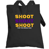 Lebron James  Shoot For The Middle One La Basketball Fan T Shirt