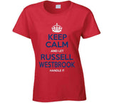 Russell Westbrook Keep Calm Los Angeles Basketball Fan T Shirt