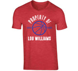 Property Of Lou Williams Los Angeles Basketball Fan T Shirt