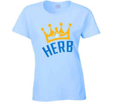 Justin Herbert King Herb Los Angeles Football Fan T Shirt