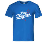 Los Doyers La Baseball Fan V2 T Shirt