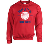 Mike Trout Property Of Los Angeles California Baseball Fan T Shirt