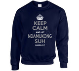 Ndamukong Suh Keep Calm La Football Fan T Shirt
