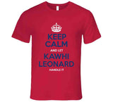 Kawhi Leonard Keep Calm Los Angeles Basketball Fan T Shirt