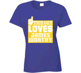 James Worthy This Guy Loves Los Angeles Basketball Fan T Shirt