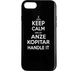 Anze Kopitar Keep Calm Handle It Los Angeles Hockey T Shirt