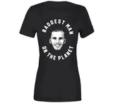 Cooper Kupp Baddest Man on The Planet  Los Angeles Football Fan  T Shirt