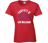 Property Of Lou Williams Los Angeles Basketball Fan T Shirt