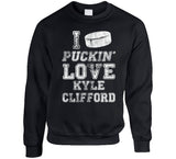 Kyle Clifford I Love Los Angeles Hockey T Shirt