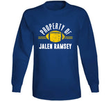 Property Of Jalen Ramsey La Football Fan T Shirt