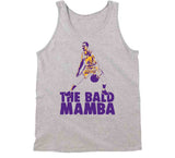 Alex Caruso The Bald Mamba Los Angeles Basketball Fan Sport Grey T Shirt