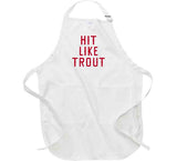Mike Trout Hit Like Trout Los Angeles California Baseball Fan T Shirt