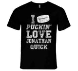 Jonathan Quick I Love Los Angeles Hockey T Shirt