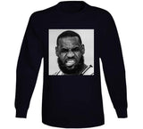 Lebron James Game Face Los Angeles Basketball Fan T Shirt