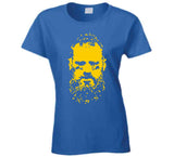 Eric Weddle Silhouette Big Head Los Angeles Football Fan 8 Bit V2 T Shirt