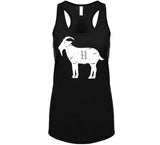 Dustin Brown Goat Distressed Los Angeles Hockey Fan T Shirt