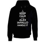 Alex Iafallo Keep Calm Handle It Los Angeles Hockey T Shirt