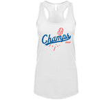 Champs World Champions Los Angeles Baseball Fan T Shirt