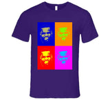 Lebron James Having Fun Pop Art Los Angeles Basketball Fan V3 T Shirt