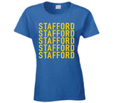 Matthew Stafford X5 La Football Fan T Shirt