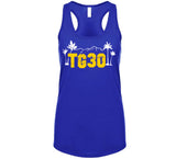 Todd Gurley Tg30 Hollywood Sign La Football Fan T Shirt
