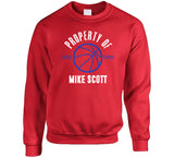 Property Of Mike Scott Los Angeles Basketball Fan T Shirt