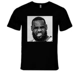 Lebron James Game Face Los Angeles Basketball Fan T Shirt