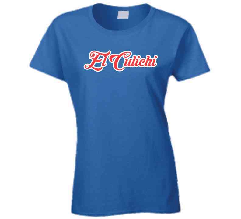 LaLaLandTshirts Julio Urias El Culichi Los Angeles Baseball Fan V2 T Shirt Ladies / White / Medium