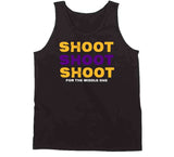 Lebron James  Shoot For The Middle One La Basketball Fan T Shirt