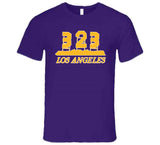Lebron James Anthony Davis 323 Numbers Area Code La Basketball Fan V2 T Shirt