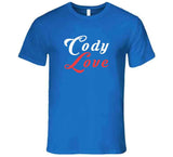 Cody Bellinger Cody Love Los Angeles Baseball Fan V4` T Shirt
