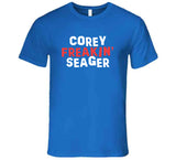 Corey Seager Freakin Seager Los Angeles Baseball Fan T Shirt